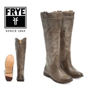 Frye Paige Tall Riding Boots - Grey
